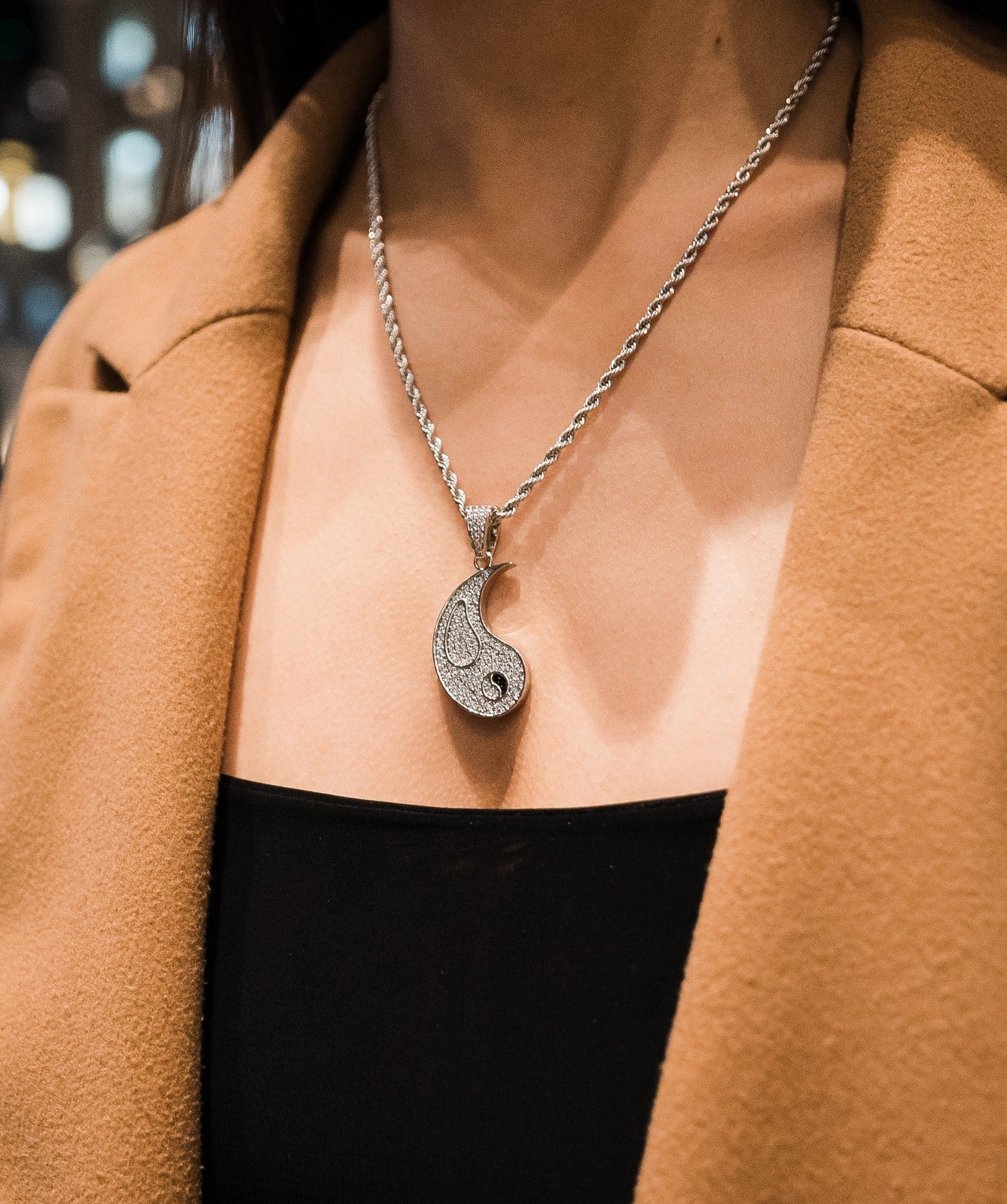 Iced Yang Pendant - Image 3